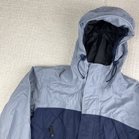 VTG Nike ACG Jacket Men's M Y2K Ski Storm Fit 3 Layer Blue Rain Shell Rare - Picture 3 of 16